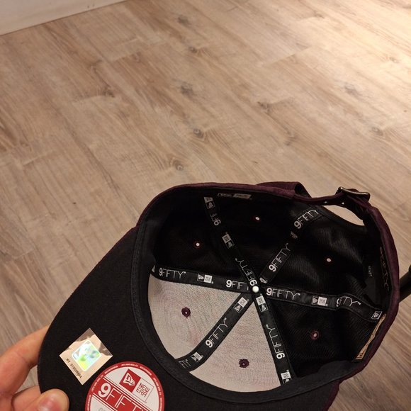 Toronto Raptors basketball lids exclusive limited edition mauve suede hat cap - Picture 4 of 6